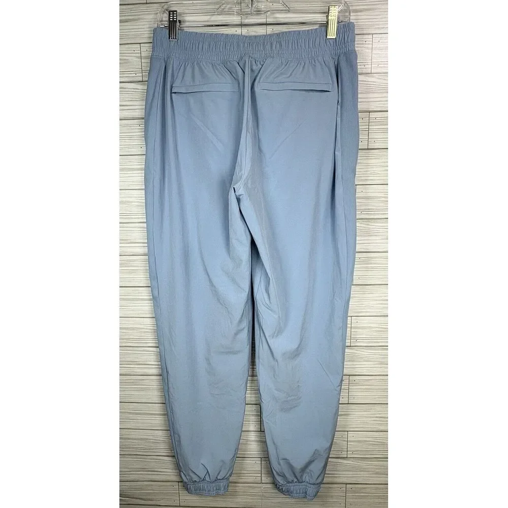 ATHLETA‎ Women's Brooklyn Lined Jogger Pants Polyester Size 6 Baby Blue